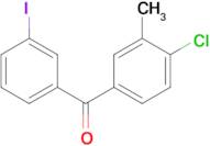 4-Chloro-3'-iodo-3-methylbenzophenone