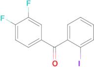 3,4-Difluoro-2'-iodobenzophenone