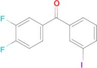 3,4-Difluoro-3'-iodobenzophenone