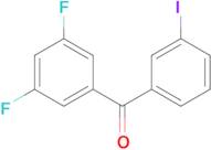 3,5-Difluoro-3'-iodobenzophenone