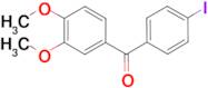 3,4-Dimethoxy-4'-iodobenzophenone