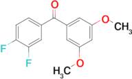 3,4-Difluoro-3',5'-dimethoxybenzophenone