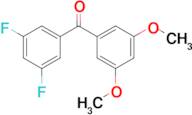 3,5-Difluoro-3',5'-dimethoxybenzophenone