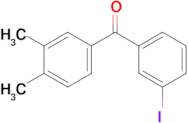 3,4-Dimethyl-3'-iodobenzophenone