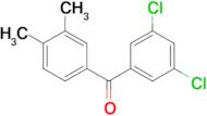 3,5-Dichloro-3',4'-dimethylbenzophenone