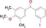 3,5-Dimethyl-3'-iodo-4-methoxybenzophenone