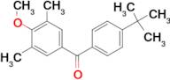 4-tert-Butyl-3',5'-dimethyl-4'-methoxybenzophenone