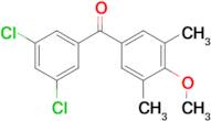 3,5-Dichloro-3',5'-dimethyl-4'-methoxybenzophenone