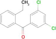 3,5-Dichloro-2'-ethylbenzophenone