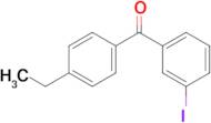 4-Ethyl-3'-iodobenzophenone