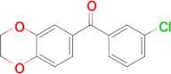 3-Chloro-3',4'-(ethylenedioxy)benzophenone
