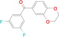 3,5-Difluoro-3',4'-(ethylenedioxy)benzophenone