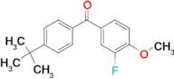 4-tert-Butyl-3'-fluoro-4'-methoxybenzophenone