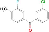 3-Chloro-3'-fluoro-4'-methylbenzophenone