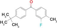 4-tert-Butyl-3'-fluoro-4'-methylbenzophenone