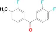 3,3',4-Trifluoro-4'-methylbenzophenone
