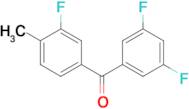 3,3',5-Trifluoro-4'-methylbenzophenone