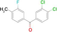 3,4-Dichloro-3'-fluoro-4'-methylbenzophenone