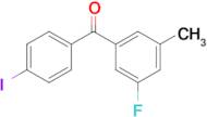 3'-Fluoro-4-iodo-5'-methylbenzophenone