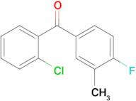 2-Chloro-4'-fluoro-3'-methylbenzophenone