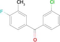 3-Chloro-4'-fluoro-3'-methylbenzophenone