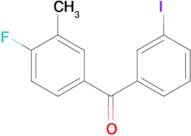 4'-Fluoro-3-iodo-3'-methylbenzophenone