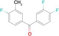 3,4,4'-Trifluoro-3'-methylbenzophenone