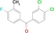 3,4-Dichloro-4'-fluoro-3'-methylbenzophenone