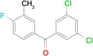 3,5-Dichloro-4'-fluoro-3'-methylbenzophenone