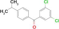 3,5-Dichloro-4'-isopropylbenzophenone