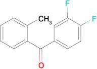 3,4-Difluoro-2'-methylbenzophenone