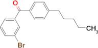 3-Bromo-4'-n-pentylbenzophenone