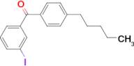 3-Iodo-4'-n-pentylbenzophenone