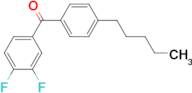 3,4-Difluoro-4'-n-pentylbenzophenone