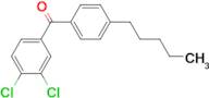 3,4-Dichloro-4'-n-pentylbenzophenone