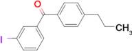 3-Iodo-4'-n-propylbenzophenone