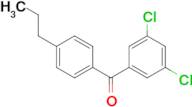 3,5-Dichloro-4'-n-propylbenzophenone