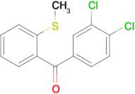 3,4-Dichloro-2'-(thiomethyl)benzophenone