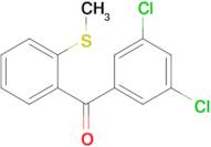 3,5-Dichloro-2'-(thiomethyl)benzophenone