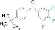 4-tert-Butyl-3',4',5'-trifluorobenzophenone