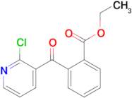 2-Chloro-3-(2-ethoxycarbonylbenzoyl)pyridine