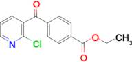 2-Chloro-3-(4-ethoxycarbonylbenzoyl)pyridine