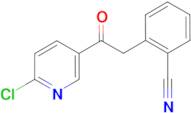 2-chloro-5-[2-(2-cyanophenyl)-1-oxoethyl]pyridine