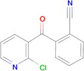 2-chloro-3-(2-cyanobenzoyl)pyridine