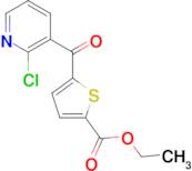 2-Chloro-3-(5-ethoxycarbonyl-2-thenoyl)pyridine