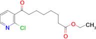 Ethyl 8-(2-chloro-3-pyridyl)-8-oxooctanoate