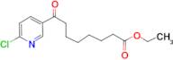 Ethyl 8-(6-chloropyridin-3-yl)-8-oxooctanoate