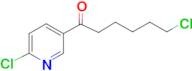 2-chloro-5-(6-chlorohexanoyl)pyridine
