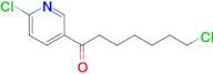 2-chloro-5-(7-chloroheptanoyl)pyridine