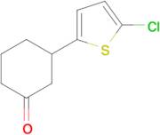 2-Chloro-5-(3-oxocyclohexyl)thiophene